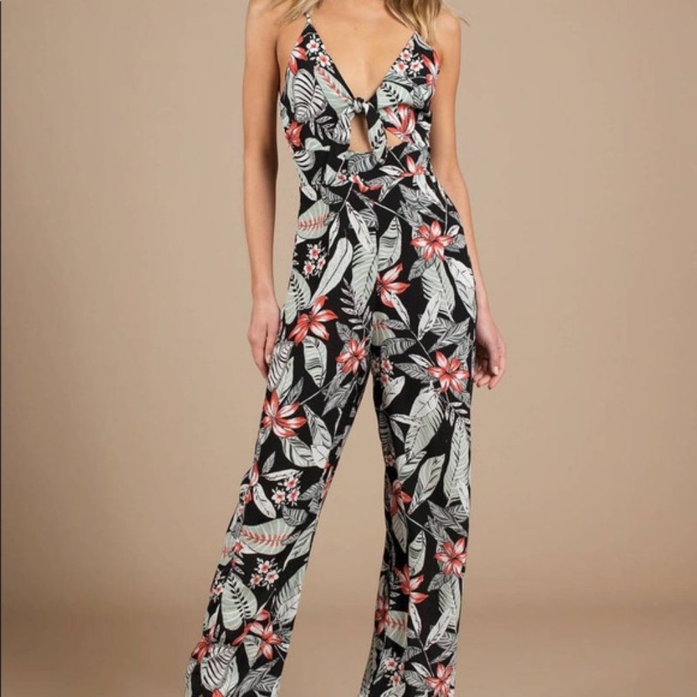 MINKPINK Floral Jumpsuit